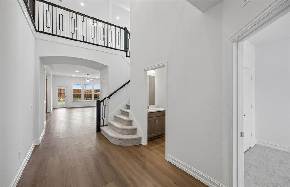 Welcoming entry into home Welcoming entry into home