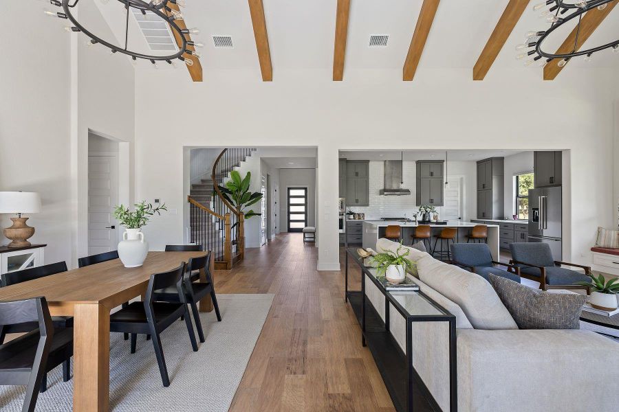 Furnished interior view inside a new home in , Georgetown (Image 5).