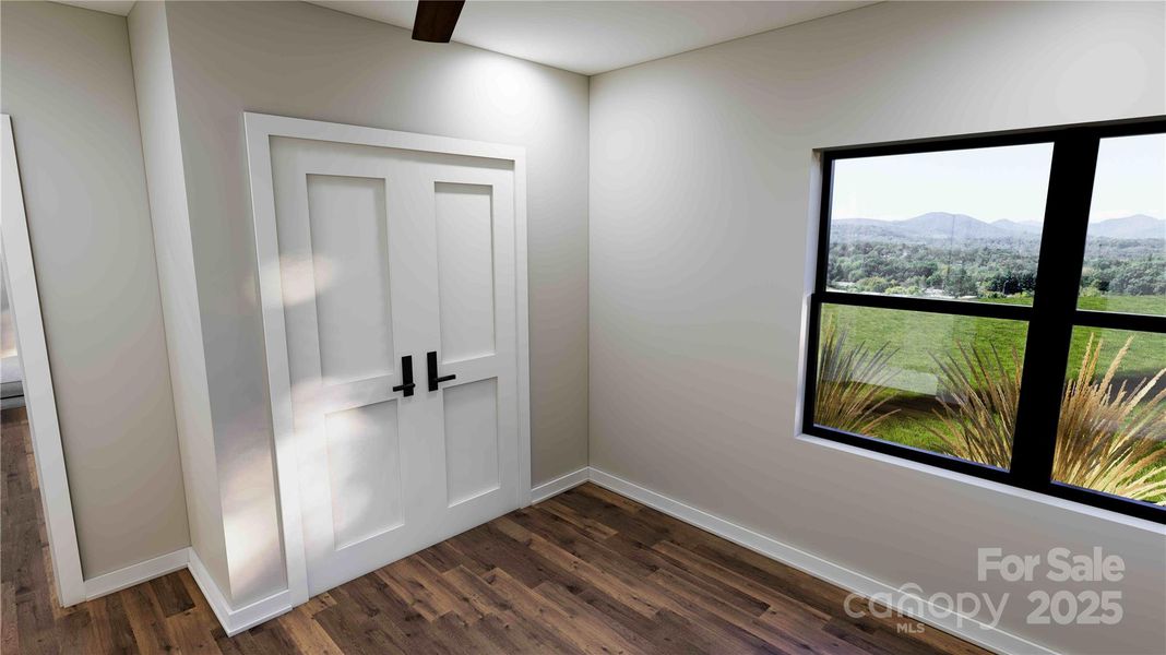 Lower bedroom 2 rendering Lower bedroom 2 rendering