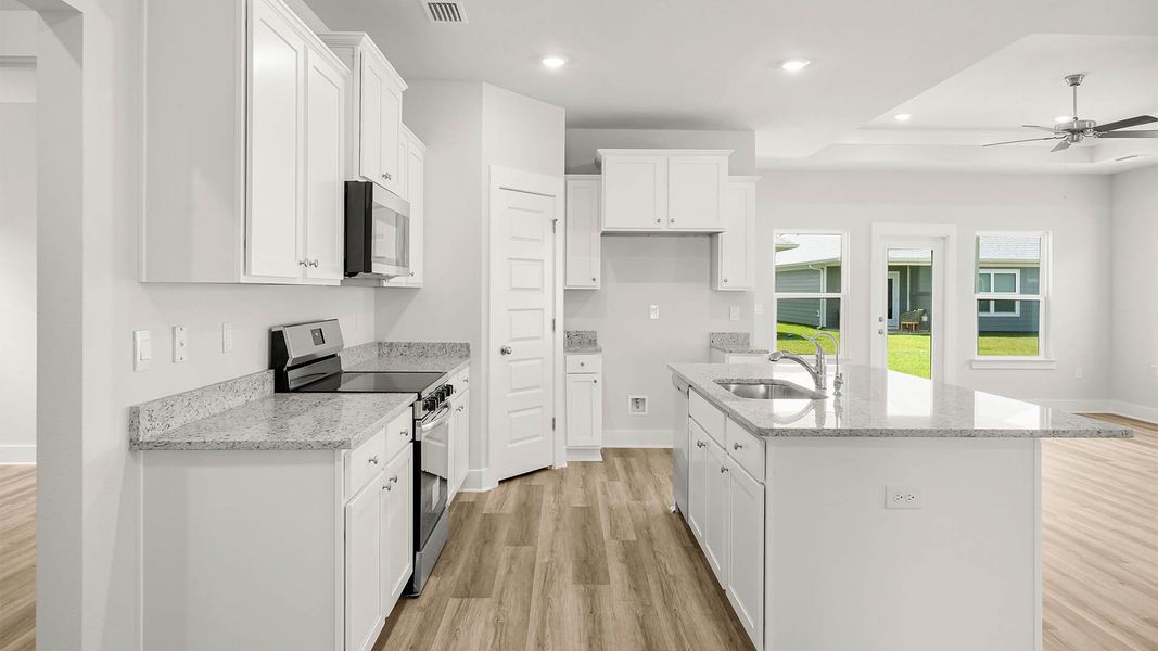 Furnished interior view inside a new home in WindMark Beach, Port Saint Joe (Image 5).