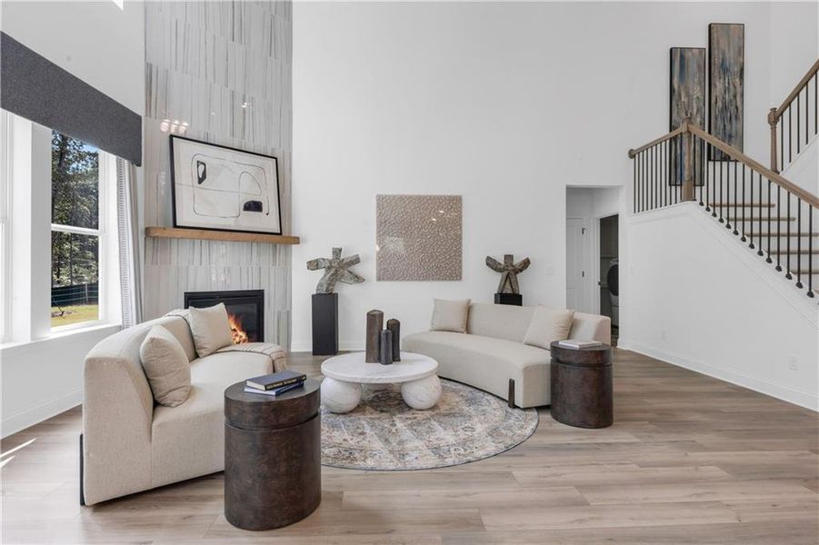 Furnished interior view inside a new home in Pickens Bluff, Hiram (Image 16).