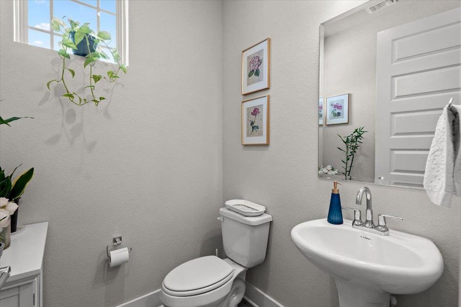 Furnished interior view inside a new home in Easton Park, Austin (Image 22). Furnished interior view inside a new home in Easton Park, Austin (Image 22).