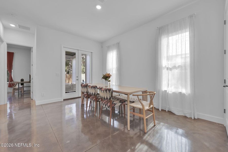 Furnished interior view inside a new home in , Jacksonville (Image 10).