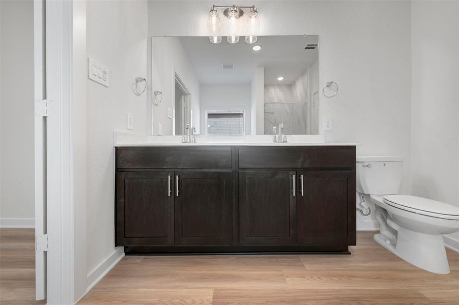 Furnished interior view inside a new home in Moran Ranch, Willis (Image 17).