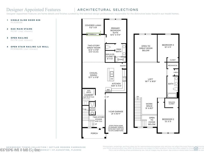 2D floor plan layout of this home in , St. Augustine, FL (Image 3). 2D floor plan layout of this home in , St. Augustine, FL (Image 3).