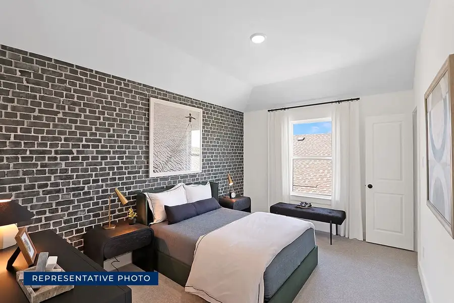 Representative furnished interior of a home built from the Ford F by First Texas Homes in Spiritas Ranch, Little Elm (Image 17).
