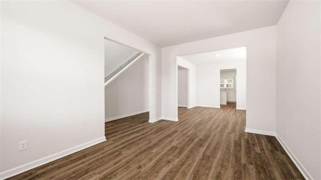 Spacious, unfurnished interior of a new home in Oakchase at Hampton, Hampton (Image 24).