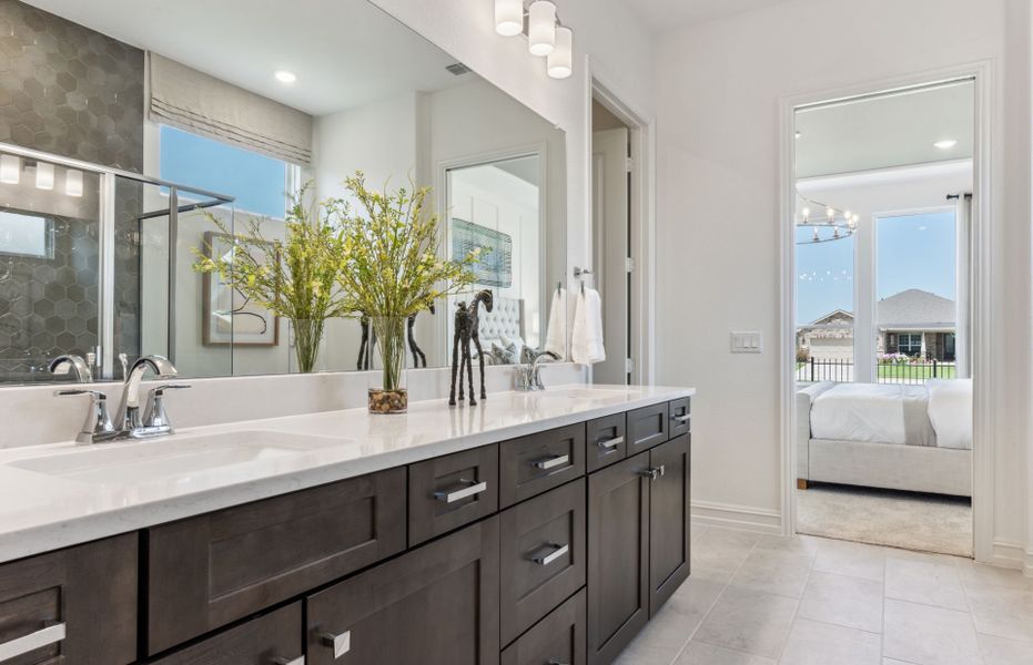 Representative furnished interior of a home built from the Stellar by Del Webb in Del Webb Sonoma Verde, Rockwall (Image 12).