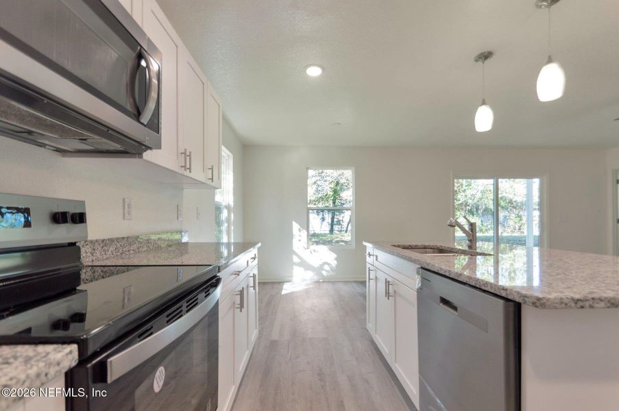 Furnished interior view inside a new home in , Jacksonville (Image 12).