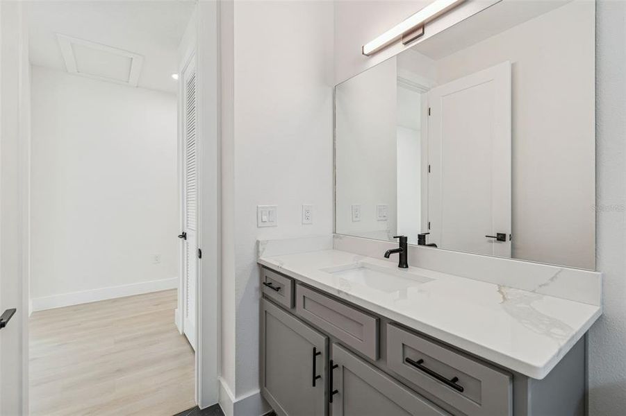 Furnished interior view inside a new home in , Tampa (Image 17).