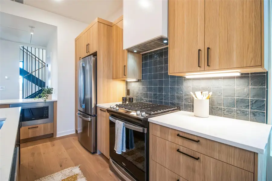 Furnished interior view inside a new home in , Austin (Image 9).