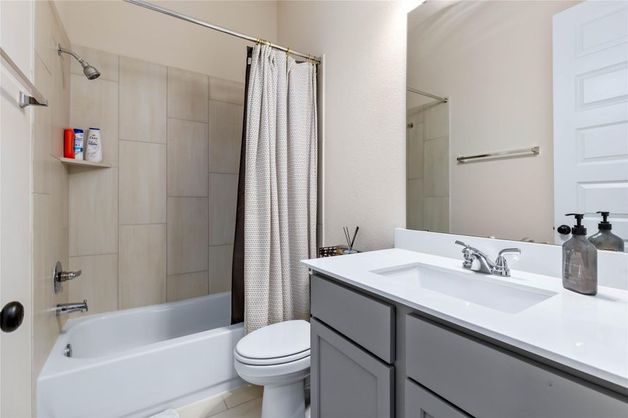 Furnished interior view inside a new home in Marvida, Cypress (Image 5).