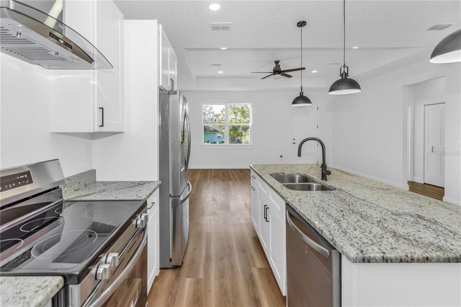 Furnished interior view inside a new home in , Deland (Image 4). Furnished interior view inside a new home in , Deland (Image 4).