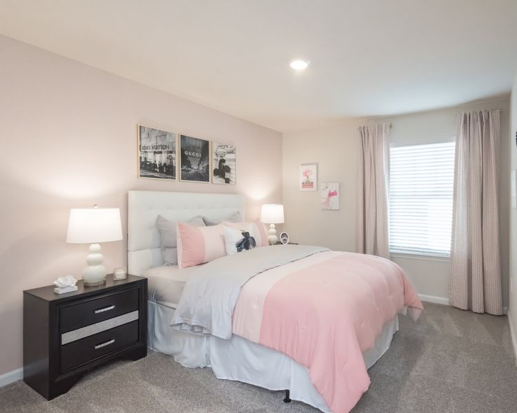 Furnished interior view inside a new home in Avalon - Vista Series, Conyers (Image 3).