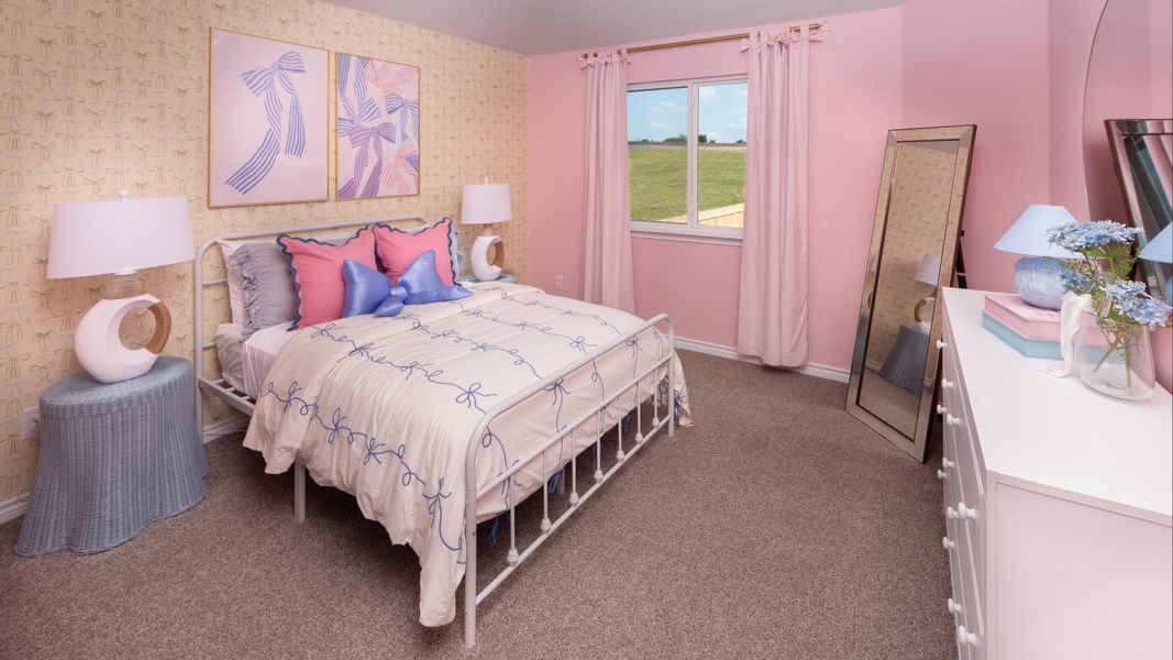Representative furnished interior of a home built from the The Campbell by Legend Homes in Bluestem, Brookshire (Image 14).