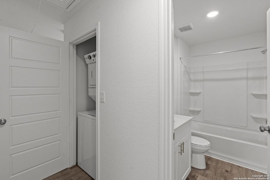 Furnished interior view inside a new home in Vista Real, Converse (Image 13).