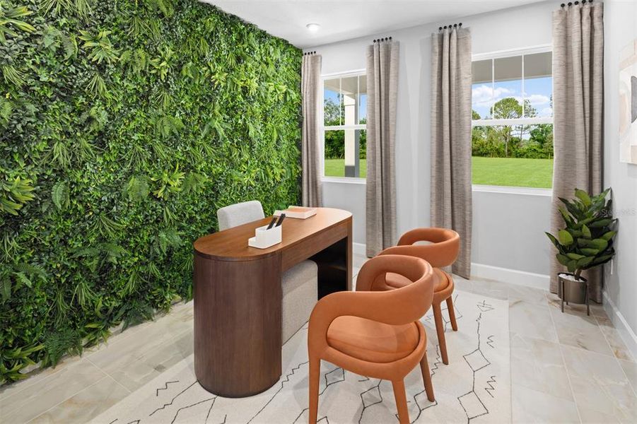 Furnished interior view inside a new home in Meadowlark Landing, Apopka (Image 6).