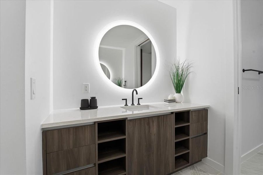 Furnished interior view inside a new home in , St. Petersburg (Image 10).