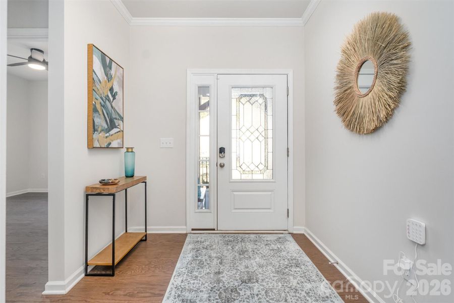 Furnished interior view inside a new home in , Charlotte (Image 7).