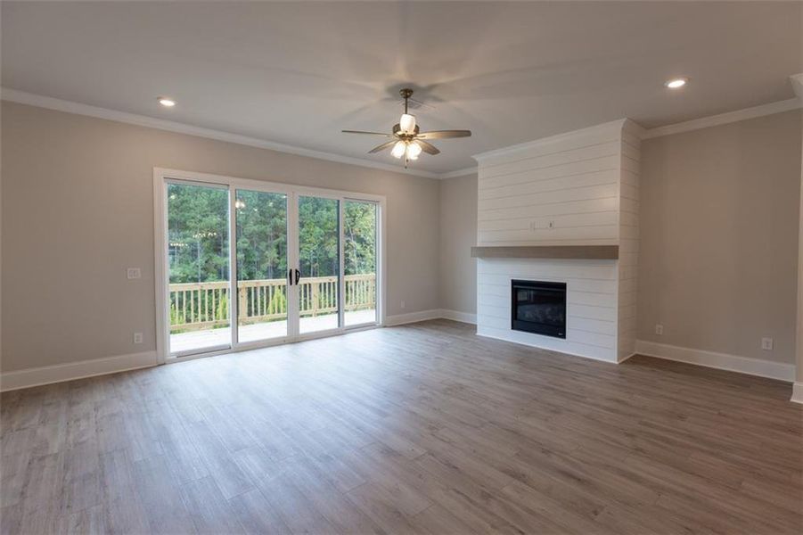 Spacious, unfurnished interior of a new home in Brackley Single Family, Cumming (Image 53).