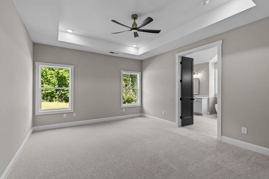 Spacious, unfurnished interior of a new home in Harmon Springs, Carrollton (Image 38).