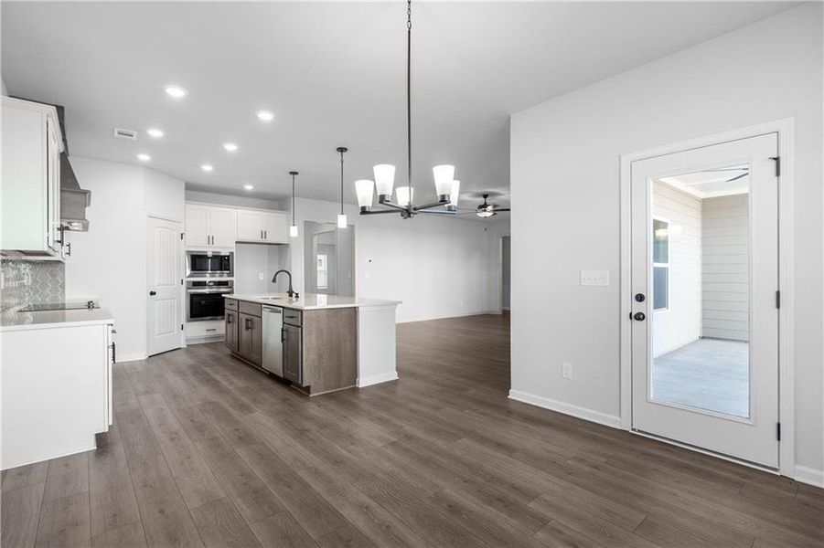 Furnished interior view inside a new home in Harmony Farms, Eatonton (Image 6).