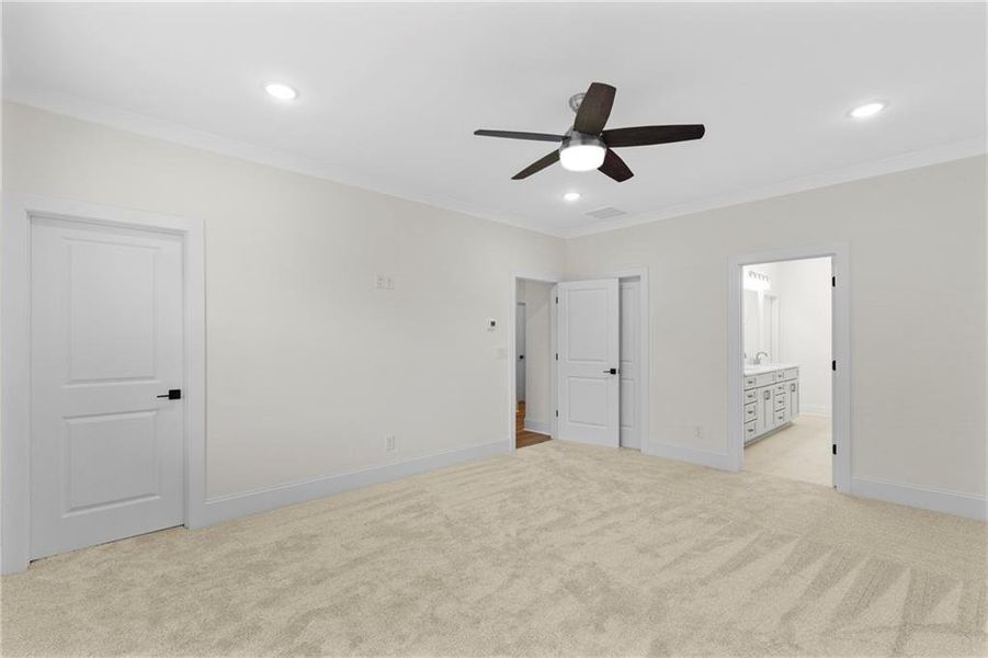 Spacious, unfurnished interior of a new home in , Milton (Image 19).