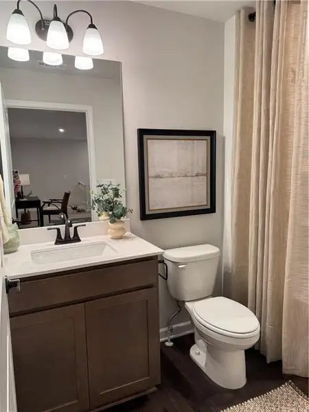 Furnished interior view inside a new home in Silver Leaf, Dawsonville (Image 5).