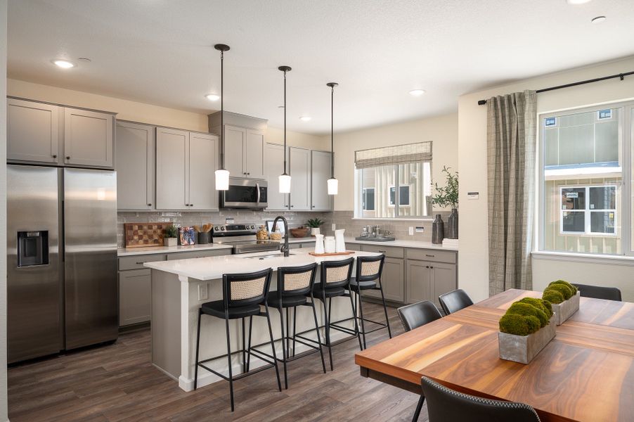Representative furnished interior of a home built from the Oliver by Lokal Homes in The Commons at Victory Ridge, Colorado Springs (Image 33).