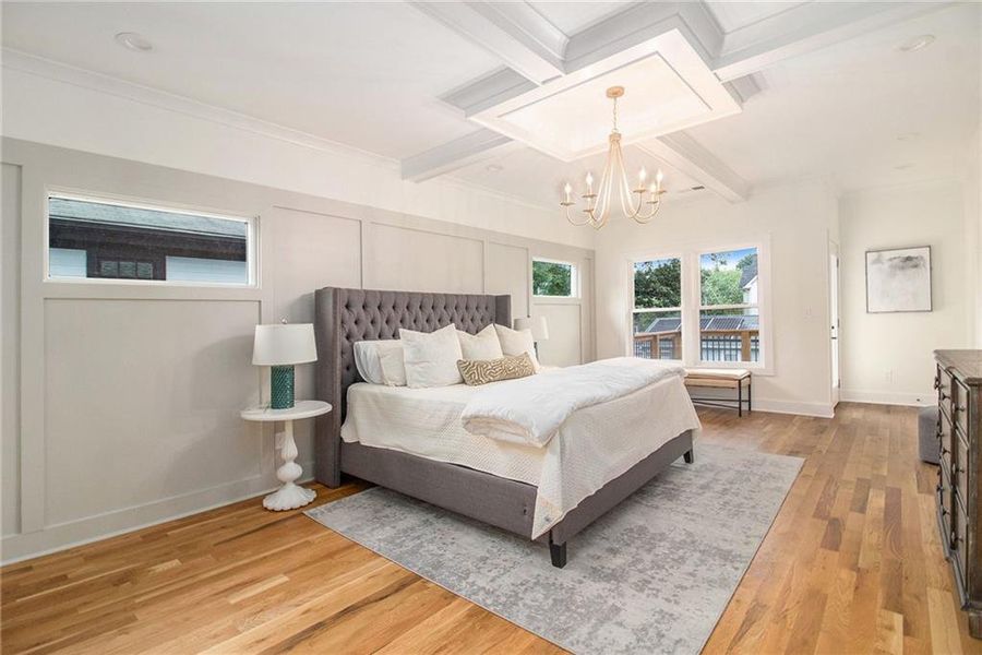 Furnished interior view inside a new home in , Atlanta (Image 17). Furnished interior view inside a new home in , Atlanta (Image 17).