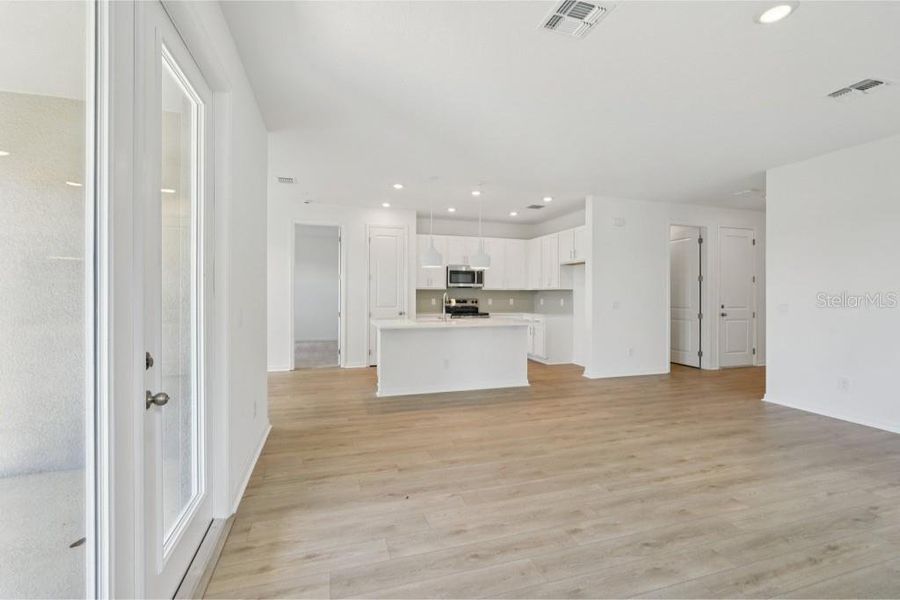 Spacious, unfurnished interior of a new home in Trailside, Mount Dora (Image 8). Spacious, unfurnished interior of a new home in Trailside, Mount Dora (Image 8).