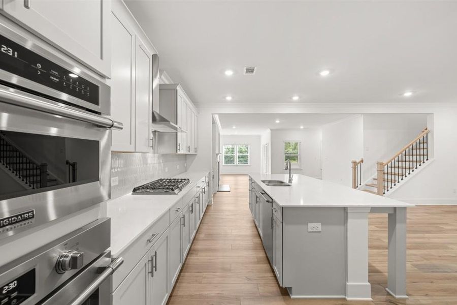 Furnished interior view inside a new home in The Court at Gainesville Township, Gainesville (Image 6).