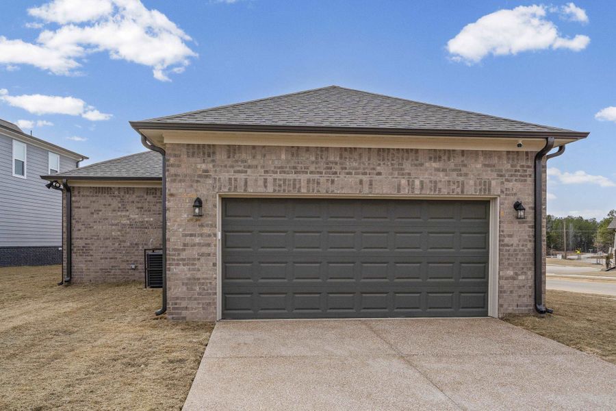 Front exterior of a new home in Twin Oaks, Oakland, TN, highlighting curb appeal (Image 15).