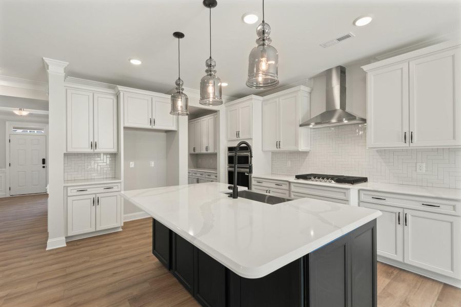 Furnished interior view inside a new home in Wexford, Elon (Image 9). Furnished interior view inside a new home in Wexford, Elon (Image 9).