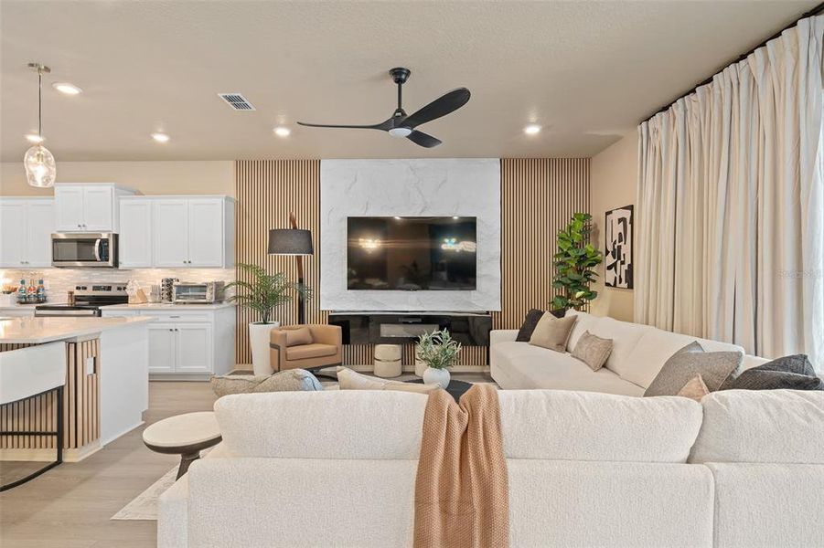 Furnished interior view inside a new home in Windsor Cay Resort, Clermont (Image 21).