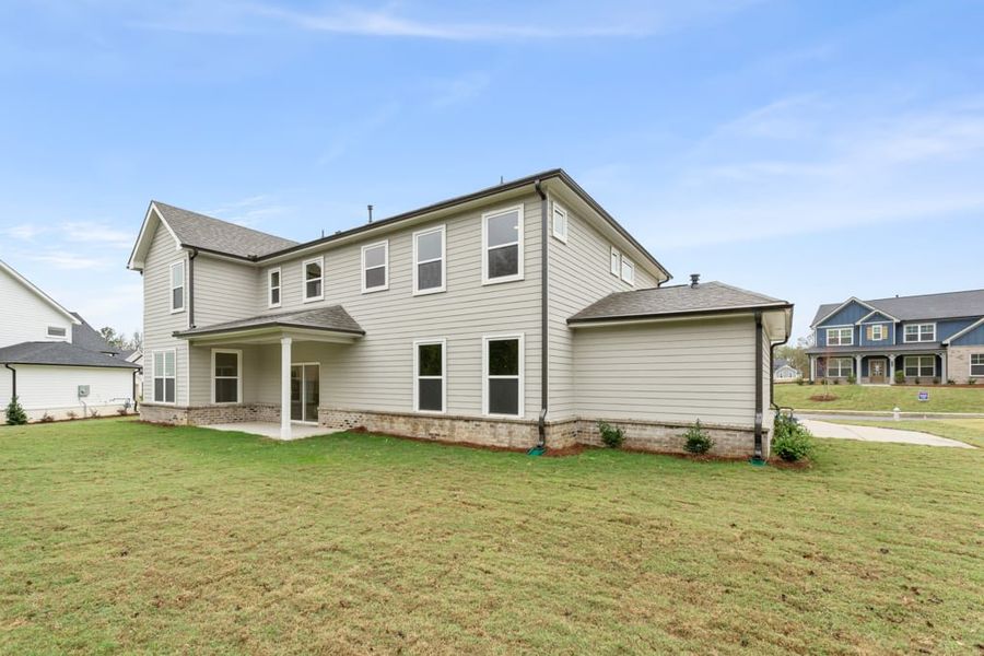Representative exterior details of a home built from the Spruce by Century Communities in Conner Farm, Dawsonville (Image 3).