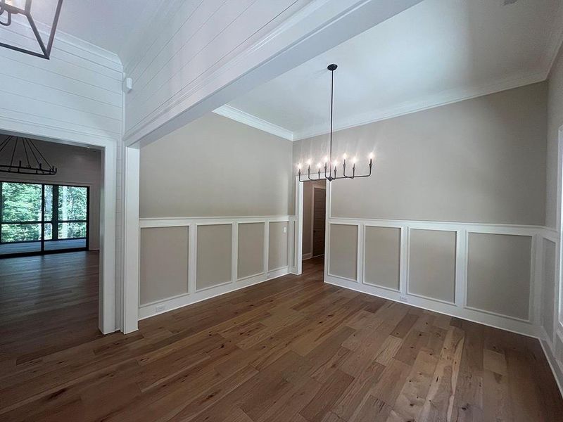 Spacious, unfurnished interior of a new home in , White (Image 53).