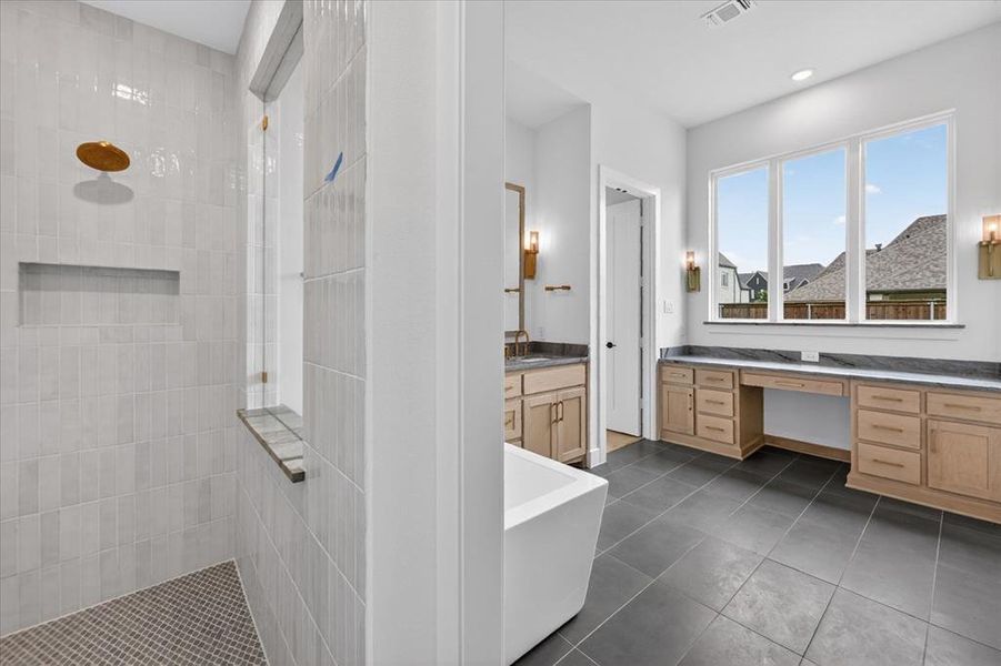 Furnished interior view inside a new home in Mustang Lakes, Celina (Image 14).