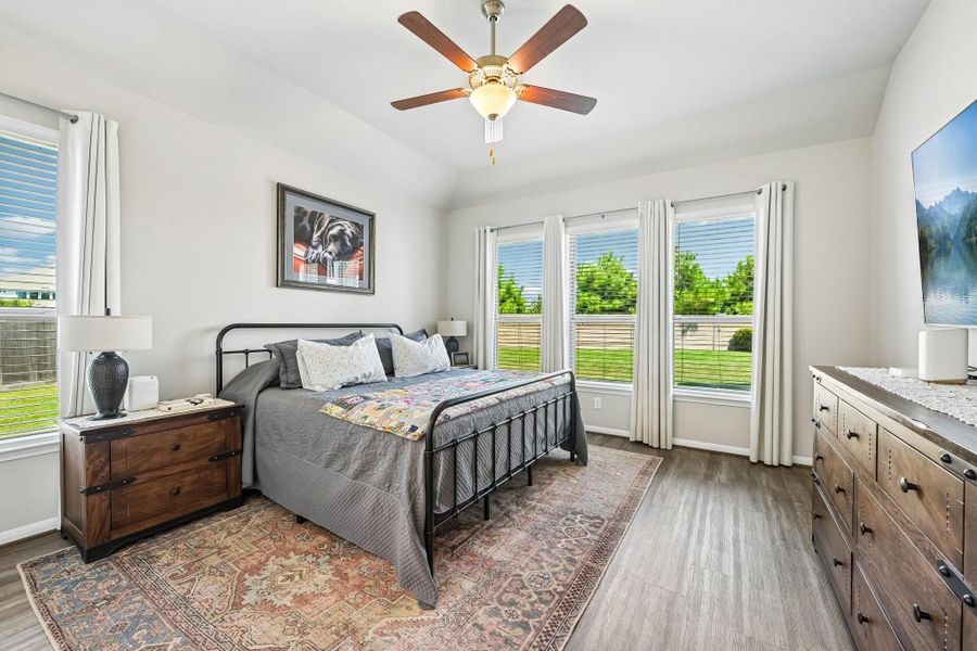 Furnished interior view inside a new home in , Cypress (Image 7).