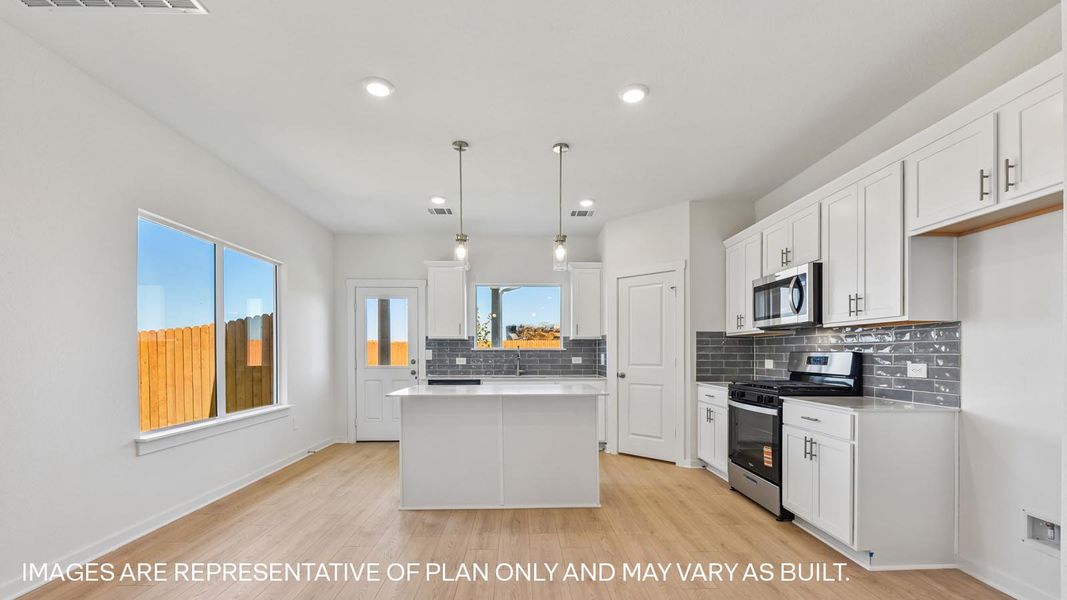 Furnished interior view inside a new home in Frontier, Mustang Ridge (Image 4).
