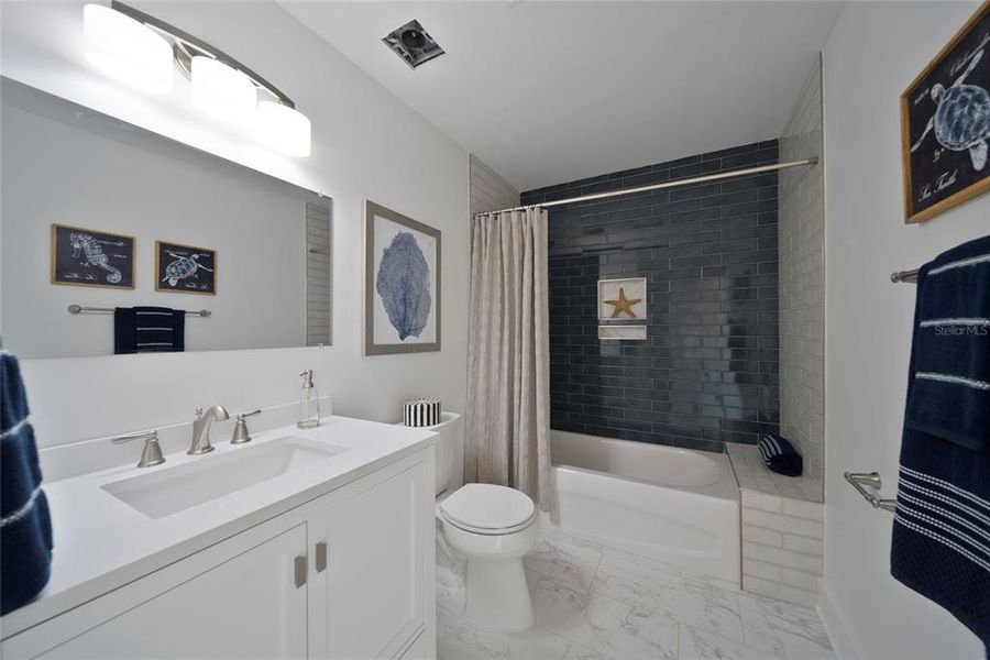 Furnished interior view inside a new home in , Hudson (Image 9).