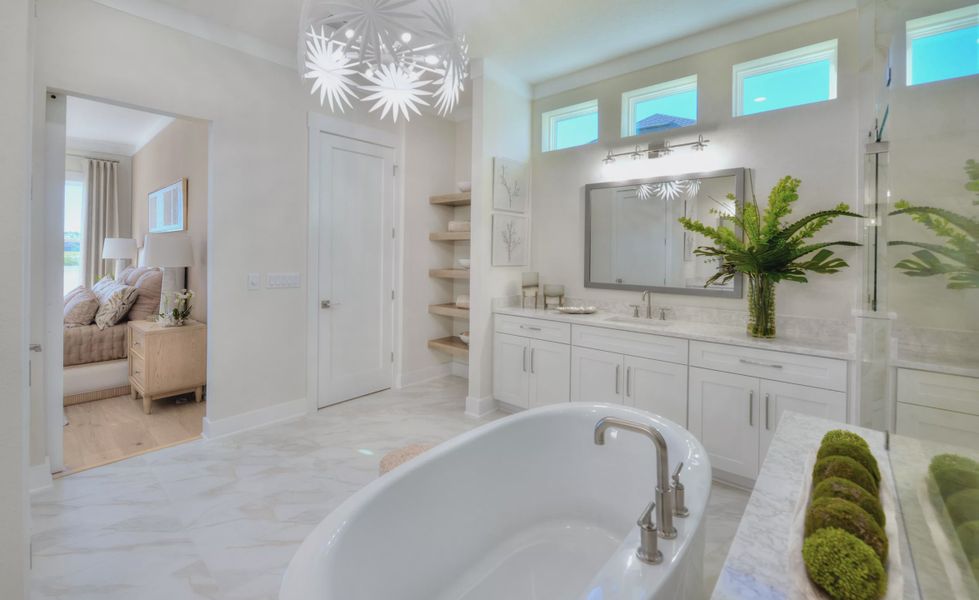 Furnished interior view inside a new home in Tidewater, Jacksonville (Image 17).