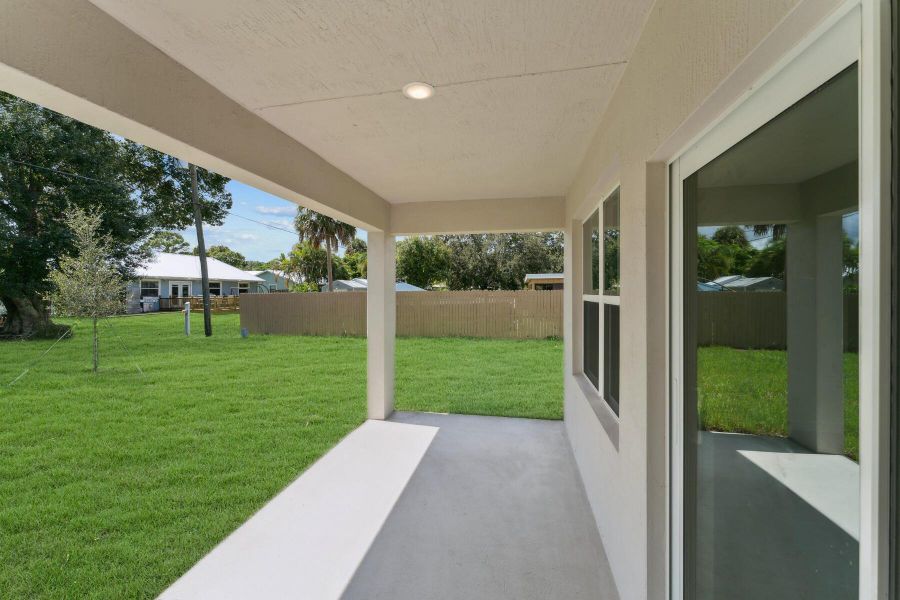 Exterior details and patio area of a home in Aspire at Port St. Lucie, Port St. Lucie (Image 24). Exterior details and patio area of a home in Aspire at Port St. Lucie, Port St. Lucie (Image 24).
