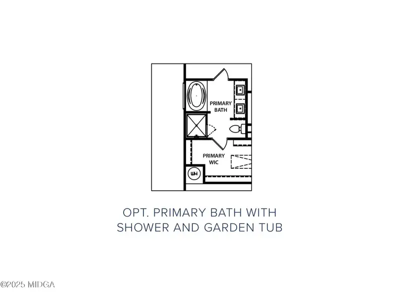 2D floor plan layout of this home in Langston Place, Perry, GA (Image 4).