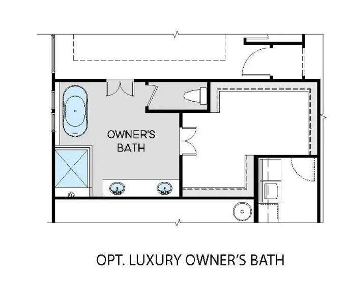 2D floor plan layout for the Princeton by Greybrook Homes in Deer Brook, Mooresville, NC (Image 42).