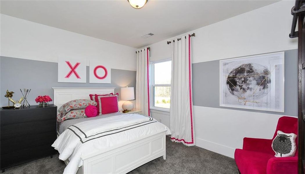 Furnished interior view inside a new home in Traditions of Braselton, Jefferson (Image 3).