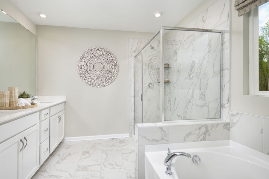 Sequoia Model primary bath
