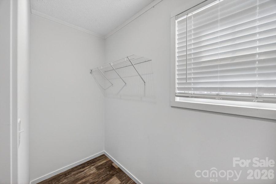 Primary walk-in closet