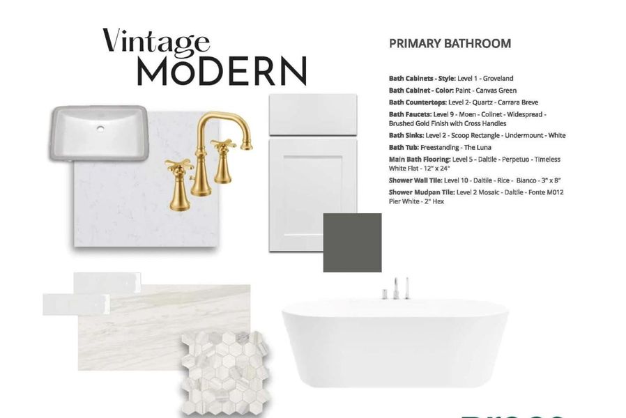 Sample of building materials used in homes in Two Step Farm Showcase, Montgomery (Image 4).