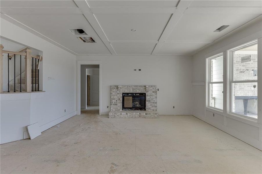 In-progress construction of a new home in , Buford, GA (Image 8).